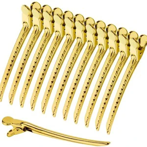 Hairdressing Duckbill Clip, Hand Push Ripple Clip, Hair Dye Styling Partition Clip, crocodile Clip Decoration