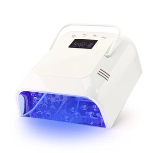 New Arrival 108w Cordless High Power Portable Nail Dryer Gel Polish Fast Red Light Uv/led Nail Lamp For Salon Manicure