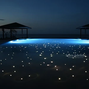 80W Fiber Optic Light Source Led Waterproof Fiber Optic Light Engine for Swimming Fiber Optic Pool Light