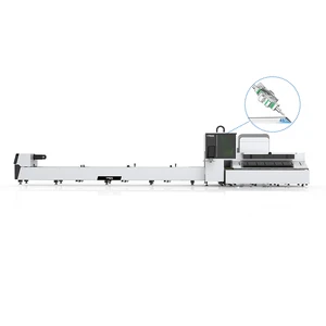New CNC Fiber Tube Laser Metal Cutting Machine With Water Cooling Stainless Steel Competitive Price