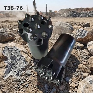 High Efficiency Forged Tungsten Carbide Threaded Drill Bit for Industrial Rock Drilling and Ore Mining Tools