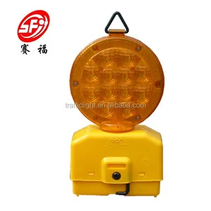 Yellow LED Light Traffic Warning Light Used on Road