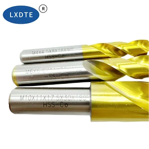 2 Step Cobalt HSS Tungsten Steel Drill Bits M3-M12, 90°/180° Countersink Chamfer Drill Bit for Metal Drilling