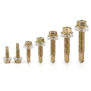 Easy Grip Hex Head Self-tapping Screws for Plastic Metal and Wood Efficient Fastening and Easy Removal