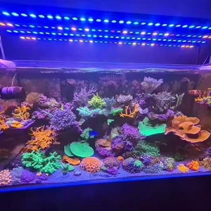 Full Spectrum LED Aquarium Lights 30W Aluminium Material Reef Light Coral Lighting for Marine Fish Tanks