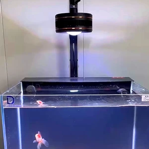 Premium 35W RGB Full Spectrum Adjustable Aquarium LED Down Lights Wireless Dimmer Fish Tank Light for Planted Saltwater Tanks