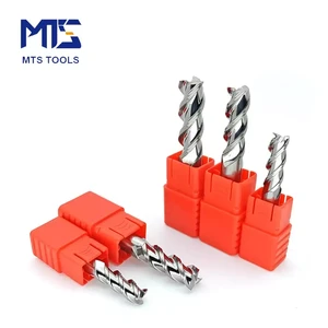 Carbide Flat End Mill 3 Flute 55HRC CNC Milling Cutter OEM for Aluminum High Accuracy Lightweight Durable Machining Tool