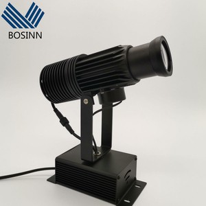 Theme Park Advertising Light Logo Making 4 Images Rotating Projection Lamp Booth Brands Display Indicator Lamps