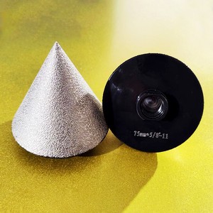 LITTLE ANT M14 Diamond Cone Drill Center Bit 2inch/50mm 60 Degree Vacuum Brazed Granite Marble Tile Masonry Countersink Step