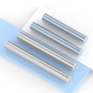 Galvanized Metric Screw Rod Double Head Full Thread Stud M4-M5-M6-M8-M10