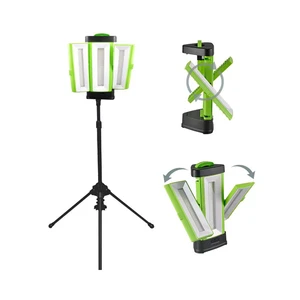 Rechargeable Waterproof Lamp Adjustable Head LED Magnetic Worklight Work Lights with Stand