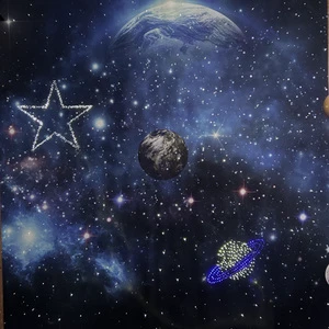 Twinkling LED Fiber Optic Star Ceiling Panel Outdoor Living Room Use Remote App Control 6000K White Light IP33 Rated Dimmable