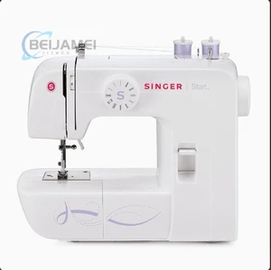 Portable Mini Desktop Sewing Machine With Built-in Light & 9 Stitch Patterns for Clothes Fabric Sewing
