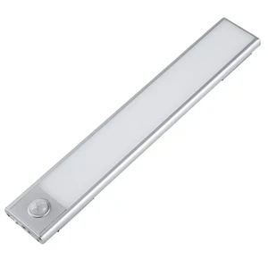Modern LED Under Cabinet Light with Motion Sensor Battery Operated Night Wardrobe Corridor Bedside for Kitchen Use