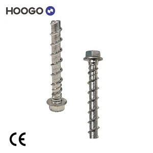 OEM ODM Factory Cracked Concrete Compatible Concrete Screw Anchor for Seismic Design