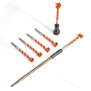 16-25mm 1/4 Quick Change Hex Shank Lengthen Tct Forstner Drill Bit Wood Hole Tungsten Carbide Tip Cutter Set