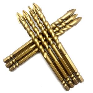 BOMI BMI-21 Countersink Drill Bit for Wood Glass Tile-Straight Shank Bright Finish Single Carbide Tip 3-Year Warranty