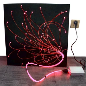 Starry Sky LED Fiber Optic Light with RGB Color for Indoor Venue Decoration