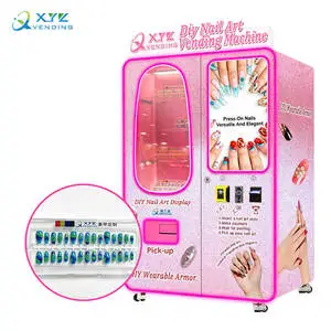 Custom Finger Nail Printer Vending Machine Digital Automatic DIY Printer Vending Machine To Make Nails
