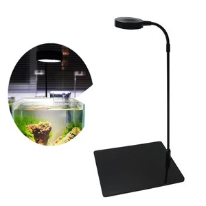 Professional Aquarium Light with Acrylic Panel Waterproof for Fish tank 3/5/7/9W