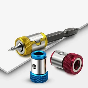 Universal Magnetic Ring Alloy Magnetic Ring Screwdriver Bit Anti-corrosion Strong Magnetizer Drill Bit Magnetic Ring Tool