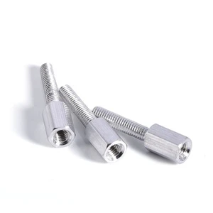 Aluminum Double Head Hex Step Pillar Standoff Male to Female Thread 7075 Hexagon PCB Spacer M3 M3 M4 M5 M6 M8 20mm 25mm