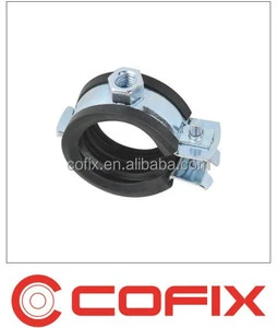 Single Screw Pipe Clamp with Quick Locking