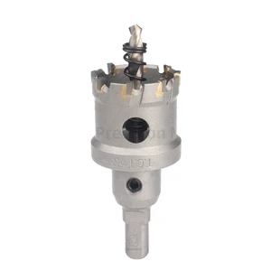 Huhao Carbide Tip TCT Drill Bit Hole Saw 12-80mm Drill Bit Set Hole Saw Cutter For Stainless Steel Metal Alloy Drilling