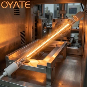 Quartz Infrared Heating Lamps 220mm 240v 1000w for Blowing Machines