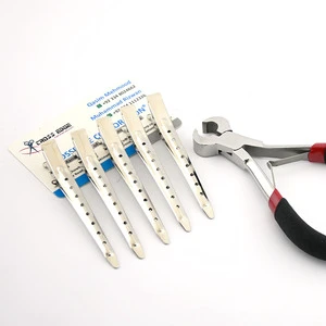 Best Hair Extensions Sectioning Clips Duckbill Alligator Clips Stainless Steel Salon-Grade Ergonomic Hair Parting Styling Clips