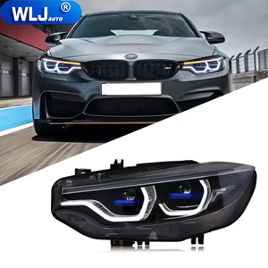 GTS LED Headlight Assembly for BMW 4 Series F32 F33 F36&M4 F82 F83 13-20 LED Scoop DRL Turn Signal Modified Auto Front Headlamp