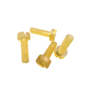 Customized Plastic Screws Other Plastic Parts With Screw Quick Fastener Plastic Fasteners Fixings Fastenings