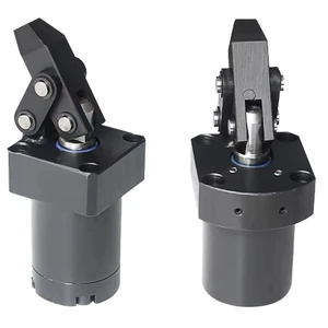 Customized Sanjia Steel Hydraulic Cylinder HLC-32 Black 7MPa Pressure Hard Chrome Plated Warranty