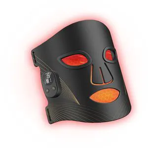 Cross-border Bestseller 5-color LED Liquid Silicone Infrared Red-light Wireless Standing Beauty Mask Set for Face Photon-based