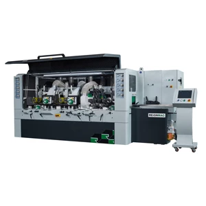 REIGNMAC New Condition High-Speed 80 Meter/Minute Four-Side Moulder Planer Finger Joint Wood Core Engine 35.6kW Motor Power