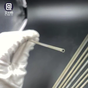 YL10.2 Diameter 2/3*0.8*330mm H6 Tolerance Blank Cemented Carbide Rod with Central Hole for Carbide End Mill & Drill Bit