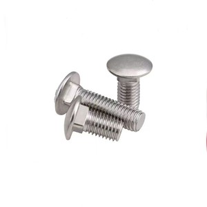 Carriage Bolt DIN 603 Best Price Stainless Steel A2 A4 304 316 18-8 Zinc Plated Building Global M3-M36 Fastener Manufacturer