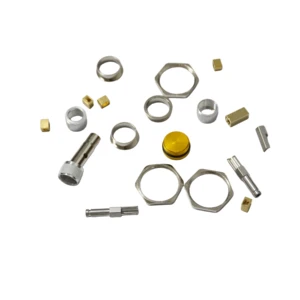 Nuts Hex Nuts Customized Processing With Drawings Parts CNC Machining For Fixed Locking Function