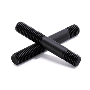 8.8 10.9 12.9 Double Headed Bolts with Black and Zinc Finish for Healthcare Applications