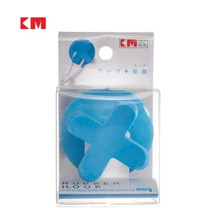 KM1344 Multifunctional Wall Mount TPU Waterproof Suction Cup Hooks for Kitchen Bathroom Living Room