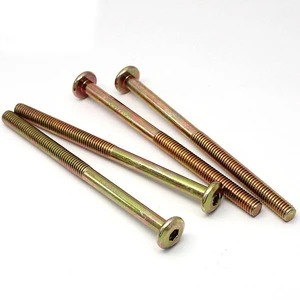 OEM ODM Carbon Steel Fastener Manufacture Furniture Bolts Nut Socket Screw