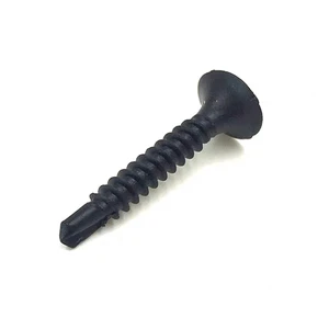 Factory Product Black Gray Phosphorus Bugle Head Coarse Fine Thread Self Drilling Drywall Tek Screws to Metal Wood