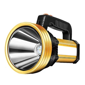 Outdoor Long Distance Usb Rechargeable Led Searchlight Led Spotlight Torch 10W T6 Search Light Handheld for Camping