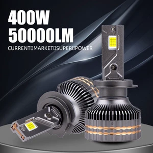 POPNOW 400W High Power Car LED Headlight Bulb H4 Led Headlight 9005 9006 H11 H7 6500k White LED Headlights