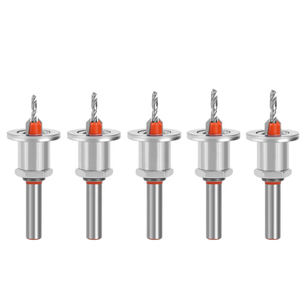 TGS Adjustable Countersink Drill Bit High Speed Steel Self Tapping Woodworking Bits High Hardness Deep Working Drill Bit