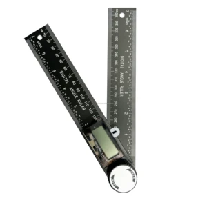 300mm Black Aluminum Digital Angle Protractor Level