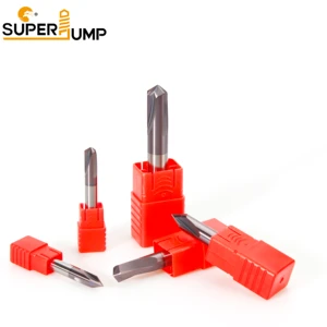 Hot Sale 6mm Shank 3 Flutes Straight Router Bits Customizable CNC Wood Chamfer Endmill Cutters ODM/OEM Milling Cutter Tools