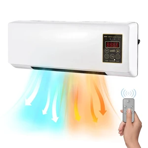 Remote Controlled Wall-Mounted Electric PTC Heater Fast Heating Air Conditioner for Office Home Bathroom EU Plug Portable