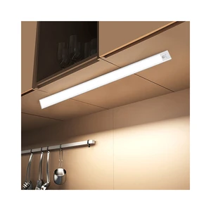 30cm Rechargeable Motion Sensor Detector Led Magnetic Cabinet Light for Kitchen Wardrobe Cupboard Bedroom