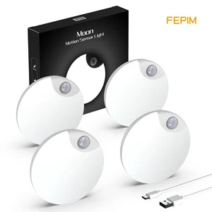 Hot Selling Items 2026 USB Rechargeable Motion Sensor Led Night Lights Automatic Sensor Wall Lamp